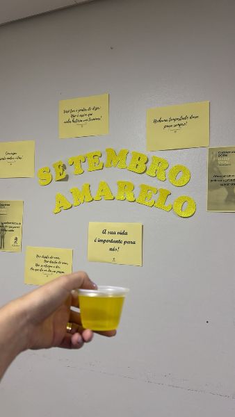 Diversos espaços do Hospital Norospar foram utilizados para criar ambientes alusivos à campanha